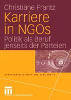 Karriere in NGOs