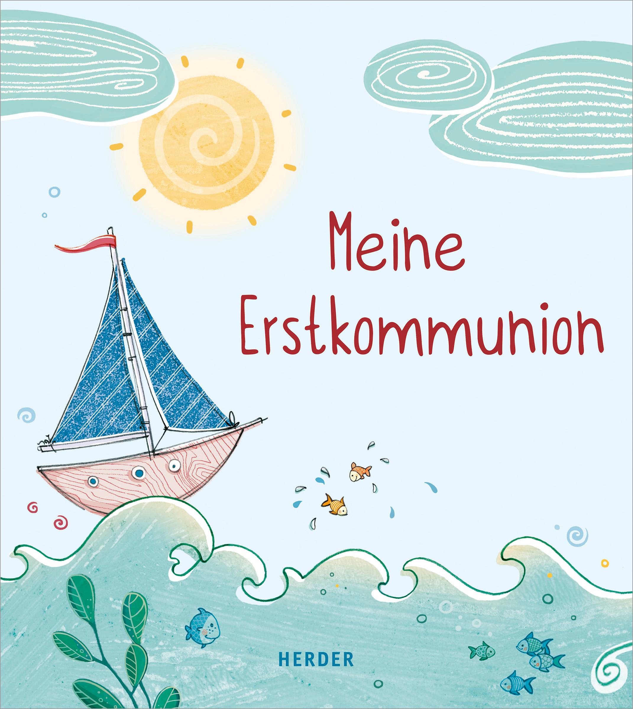 Meine Erstkommunion Erinnerungsalbum Schiff