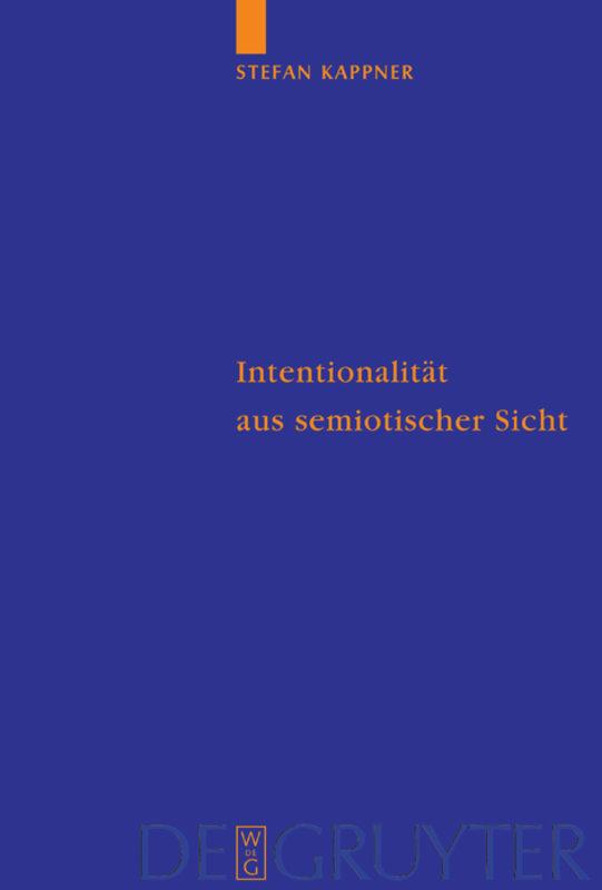 Intentionalität aus semiotischer Sicht