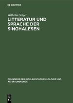 Litteratur und Sprache der Singhalesen