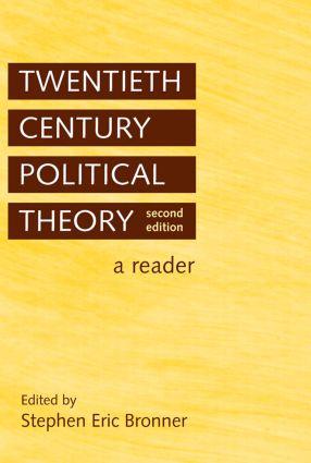 Twentieth Century Political Theory