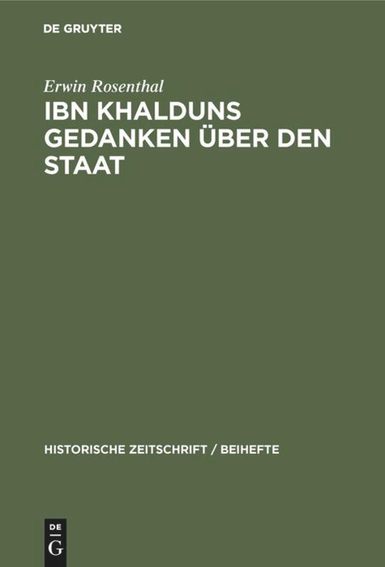 IBN Khalduns Gedanken über den Staat