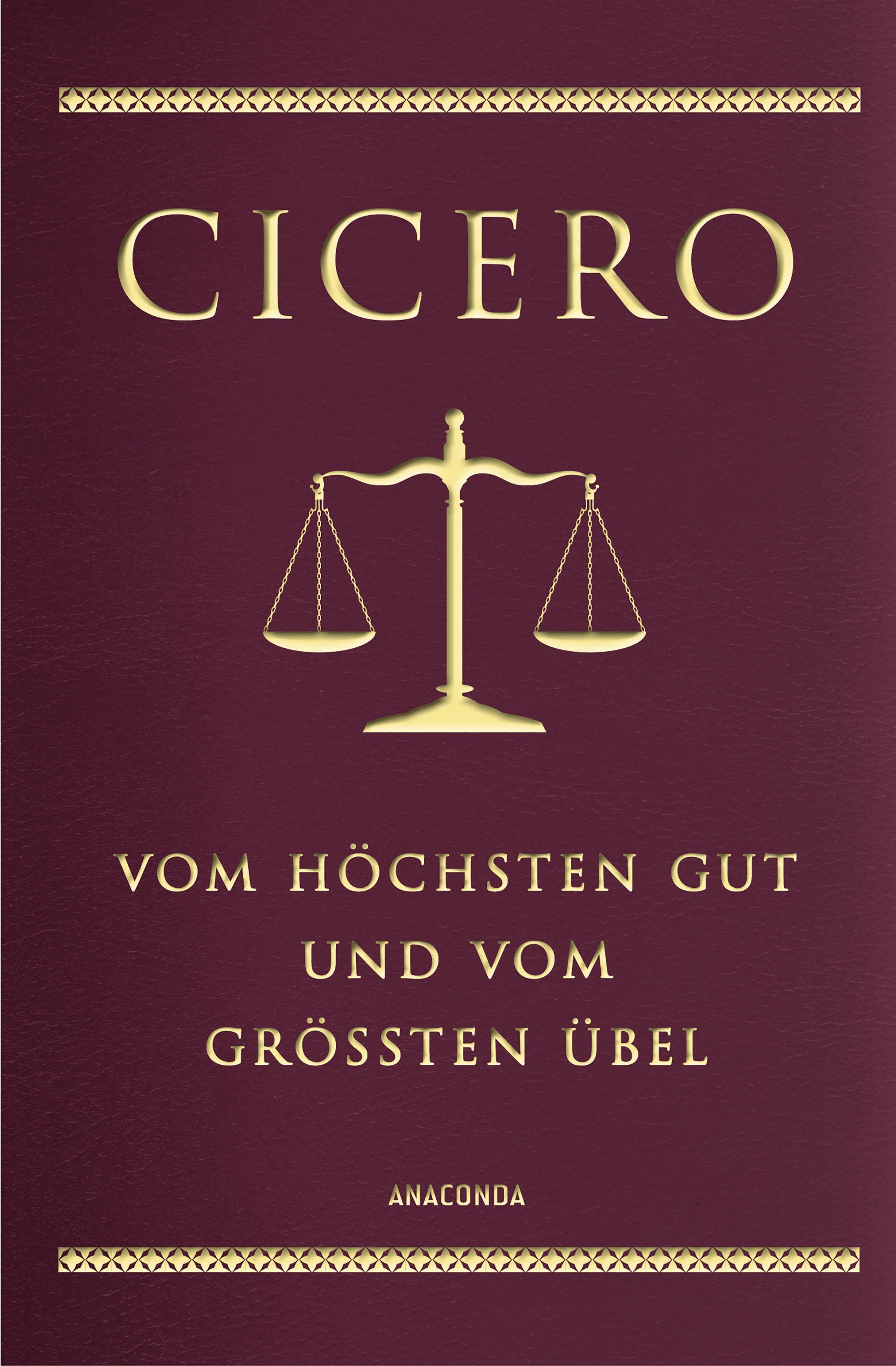 Vom höchsten Gut und vom größten Übel (Cabra-Lederausgabe)