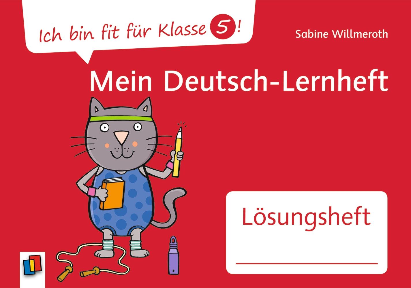 Ich bin fit für Klasse 5! Mein Deutsch-Lernheft - Lösungsheft