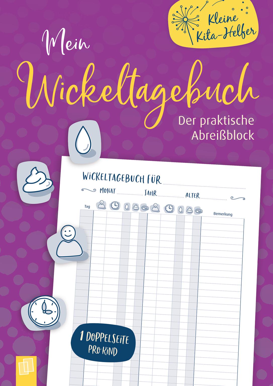 Mein Wickeltagebuch - der praktische Abreißblock