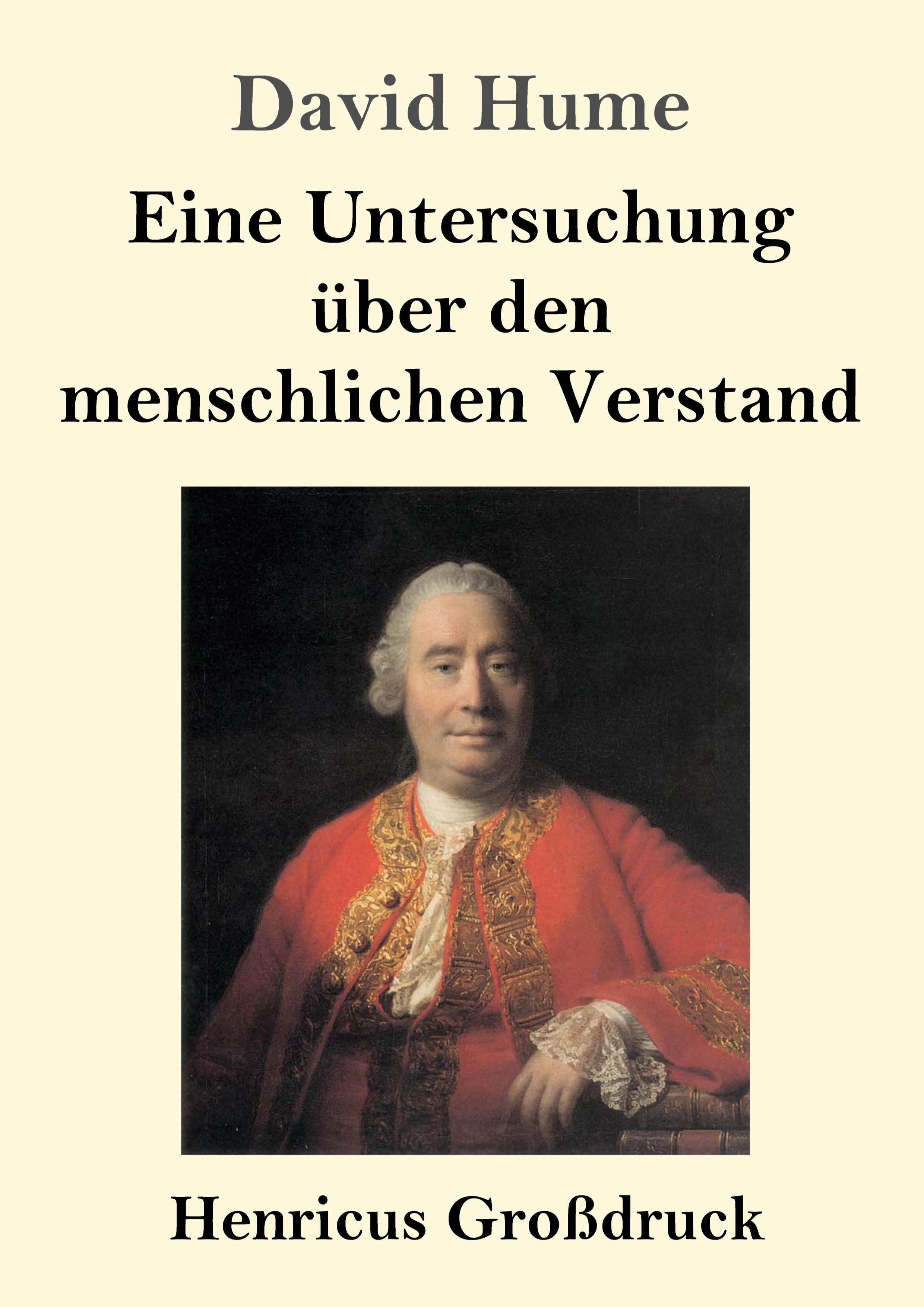 Eine Untersuchung über den menschlichen Verstand (Großdruck)