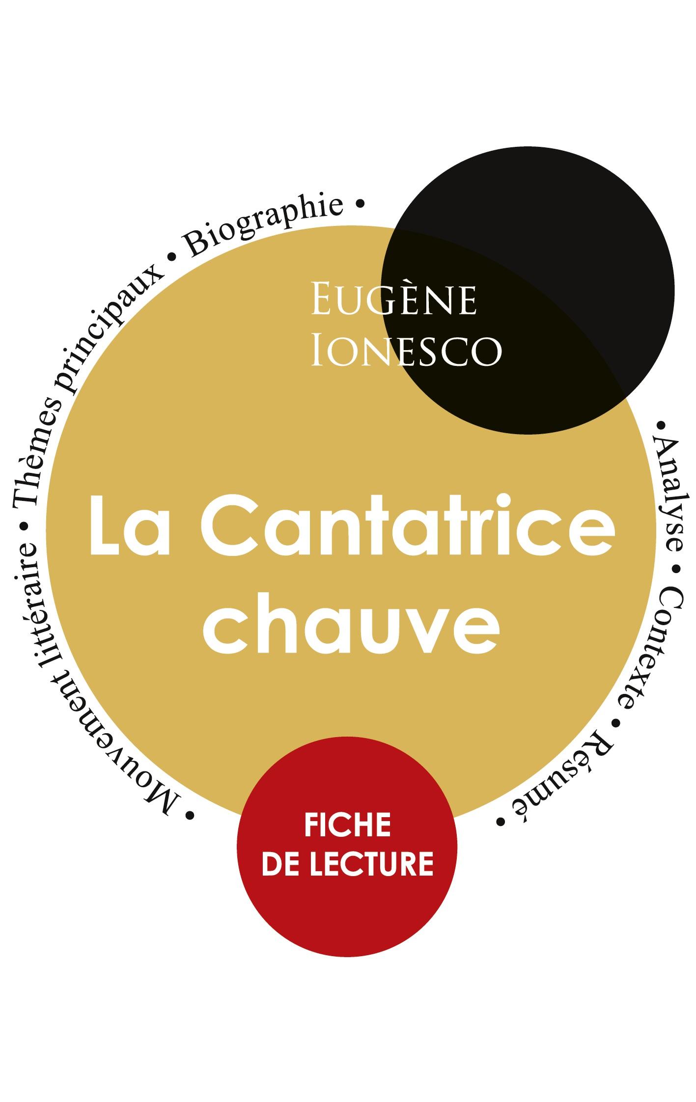 Fiche de lecture La Cantatrice chauve (Étude intégrale)