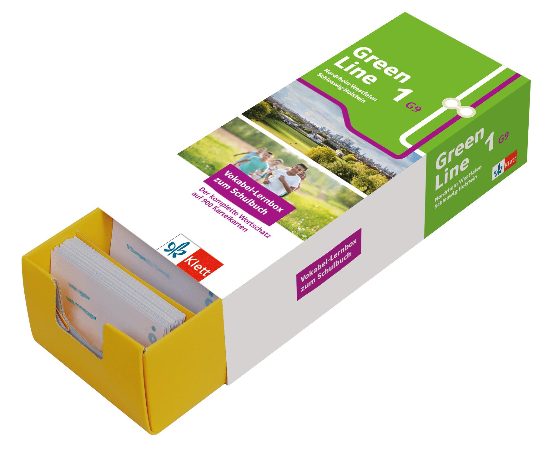 Green Line 1 G9 (Ausgabe ab 2019) Klasse 5 Vokabel-Lernbox zum Schulbuch