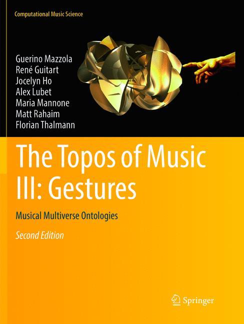 The Topos of Music III: Gestures