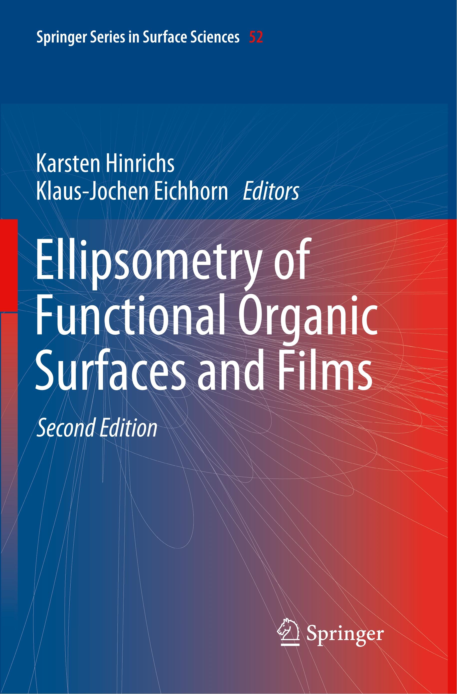 Ellipsometry of Functional Organic Surfaces and Films