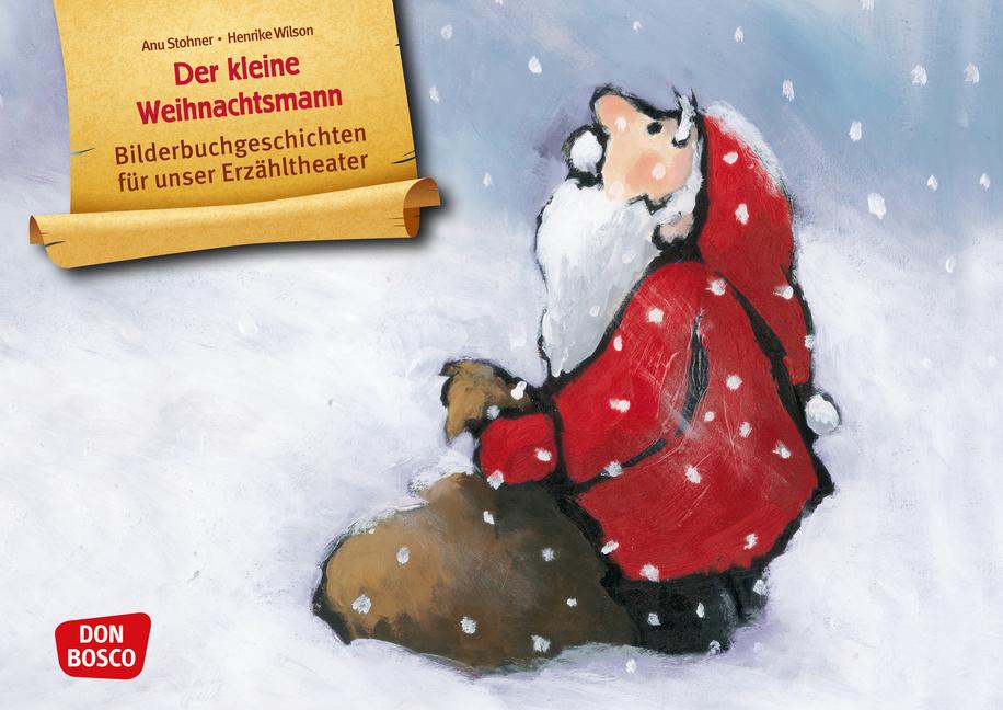 Der kleine Weihnachtsmann. Kamishibai Bildkartenset.