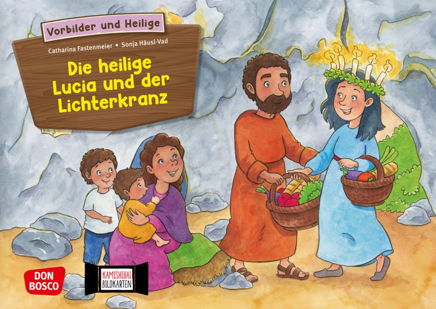 Die heilige Lucia und der Lichterkranz. Kamishibai Bildkartenset.