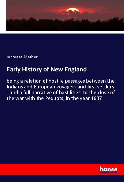 Early History of New England