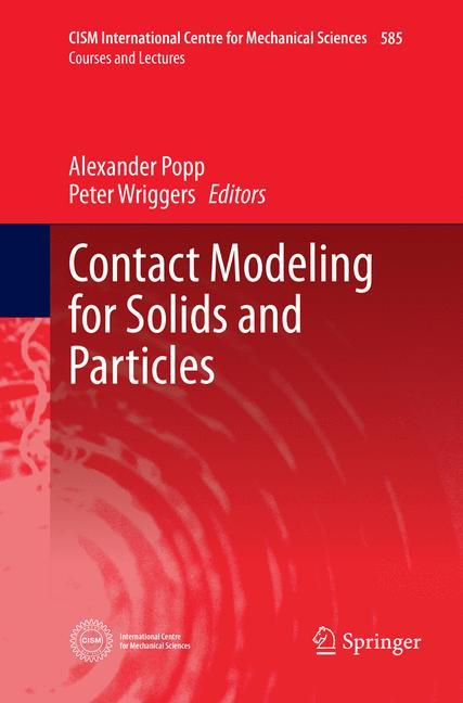 Contact Modeling for Solids and Particles