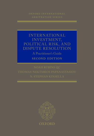 International Investment, Political Risk, and Dispute Resolution