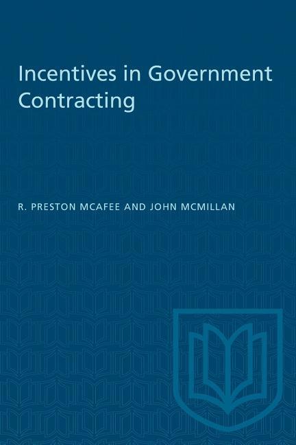 Incentives in Government Contracting