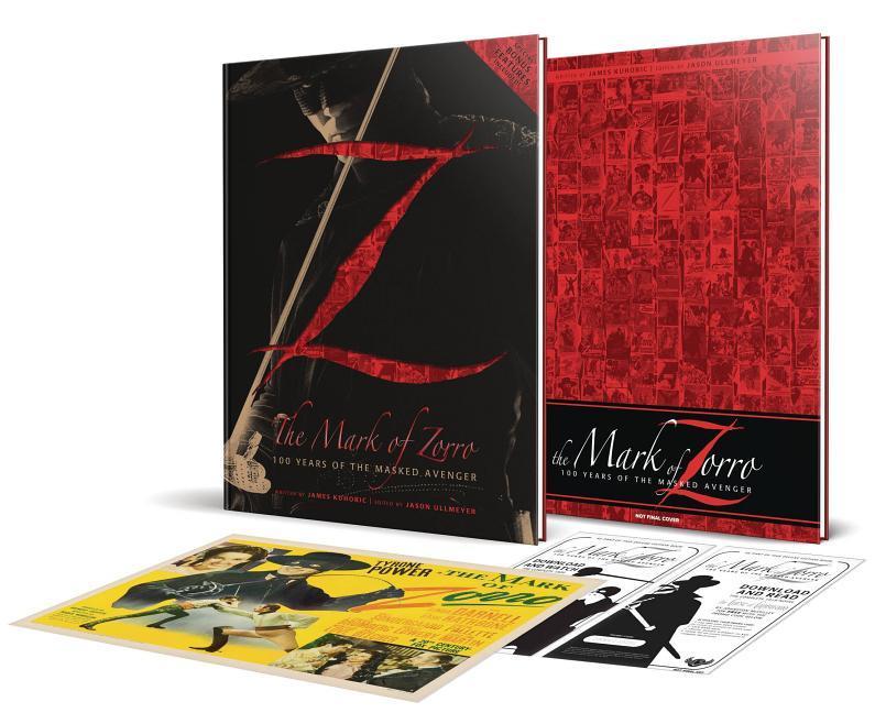 The Mark of Zorro 100 Years of the Masked Avenger Hc Collector's Limited Edition Art Book