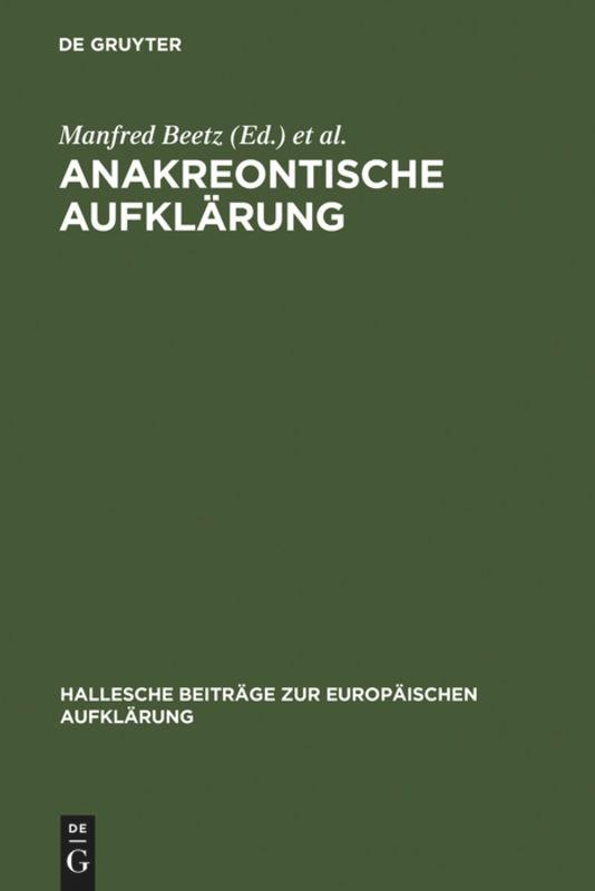 Anakreontische Aufklärung