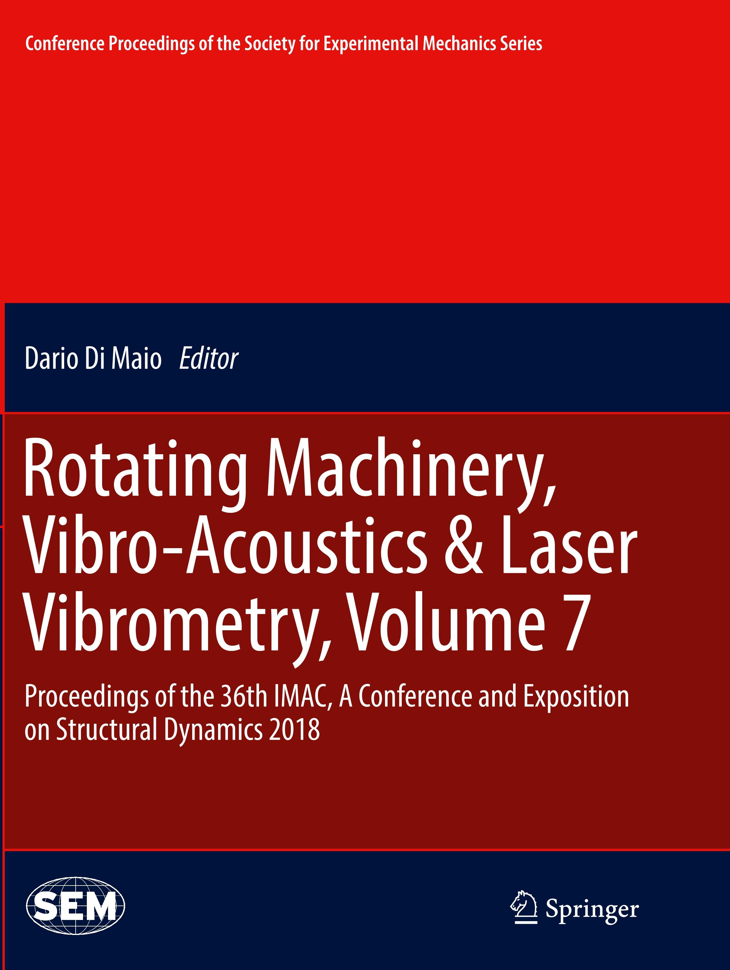 Rotating Machinery, Vibro-Acoustics & Laser Vibrometry, Volume 7