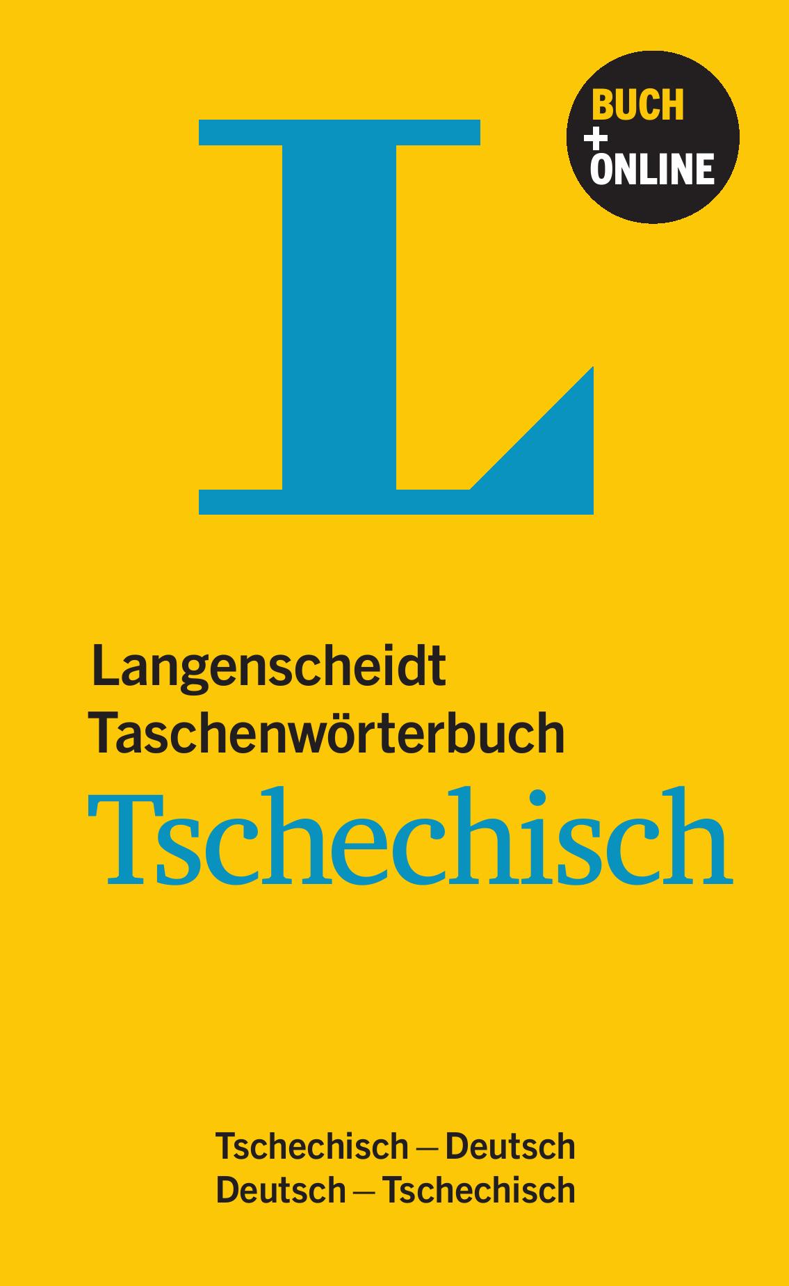 Langenscheidt Taschenwörterbuch Tschechisch - Buch mit Online-Anbindung