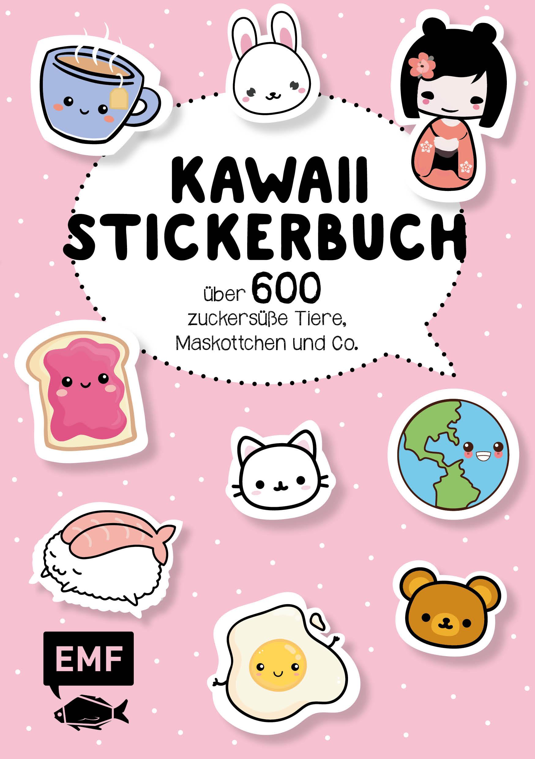 Kawaii Stickerbuch - Band 1