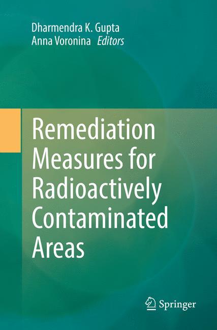 Remediation Measures for Radioactively Contaminated Areas