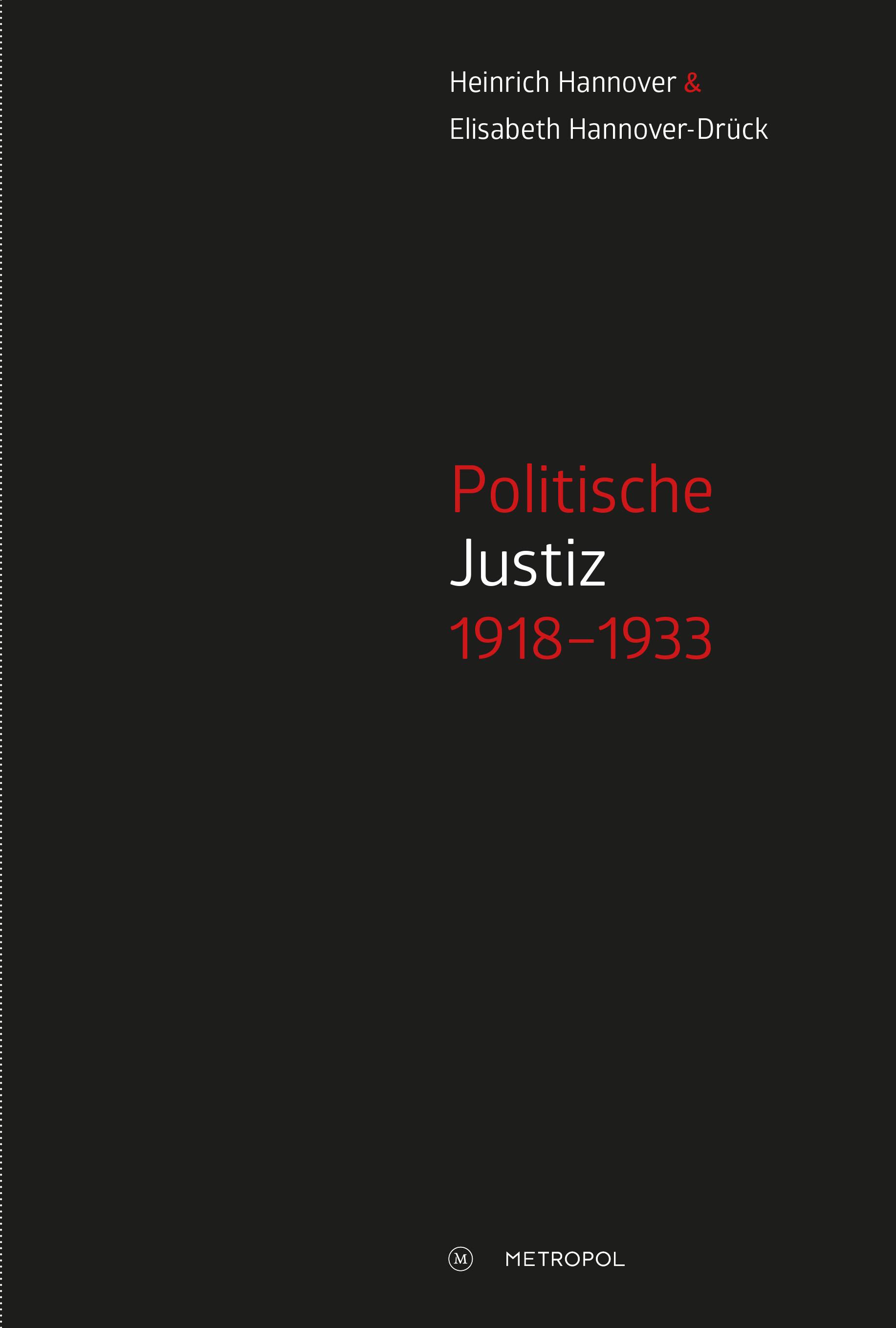 Politische Justiz 1918-1933