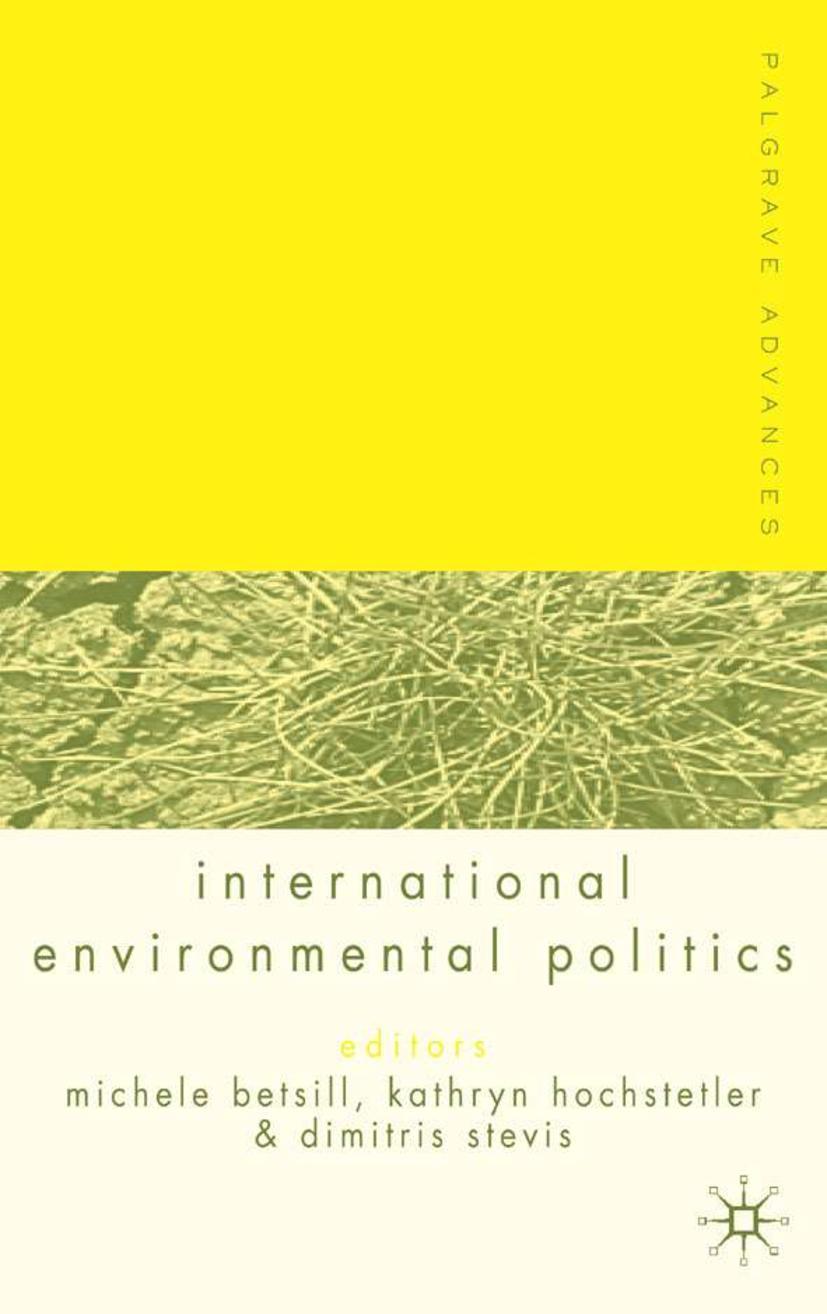 Palgrave Advances in International Environmental Politics