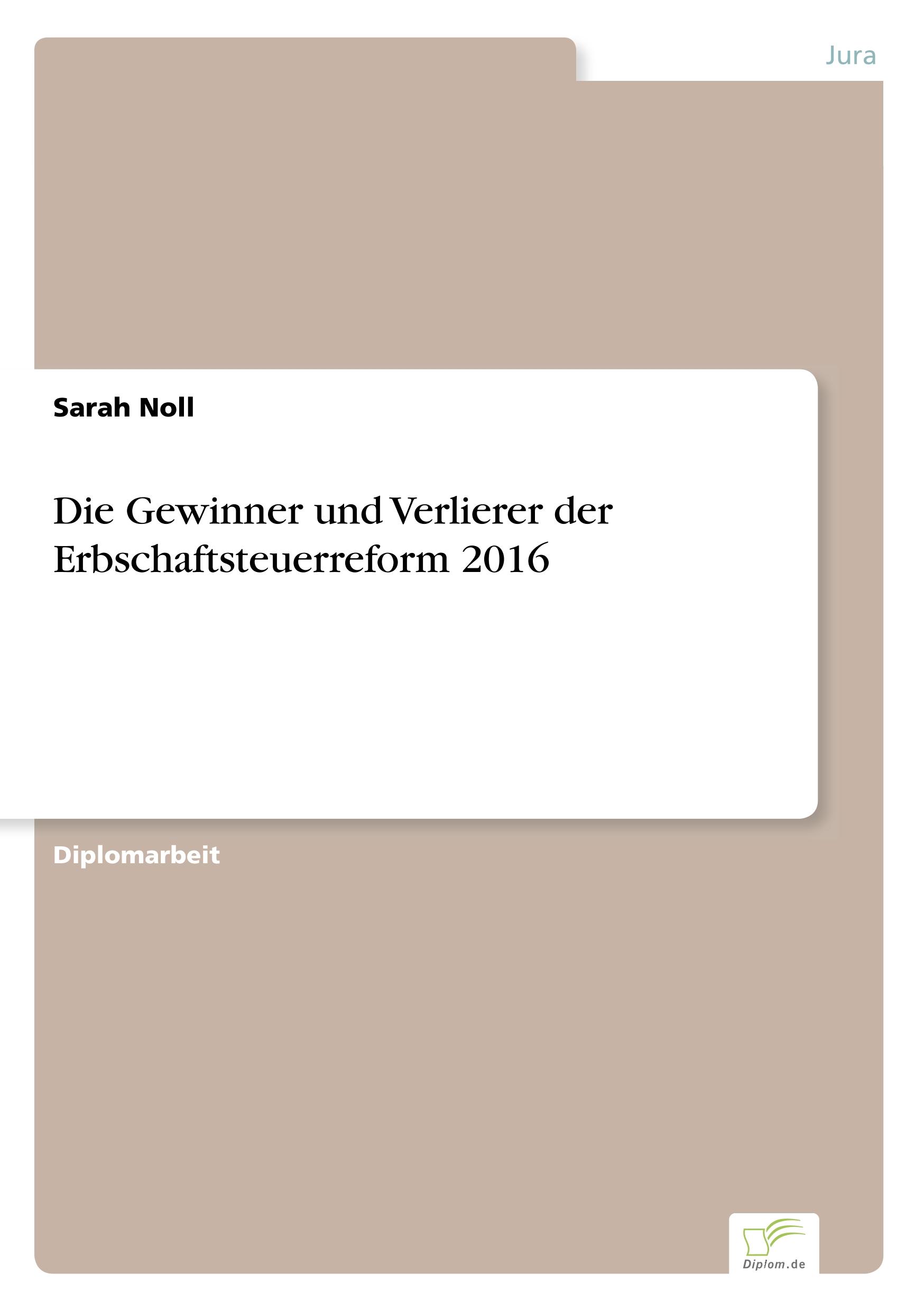 Die Gewinner und Verlierer der Erbschaftsteuerreform 2016