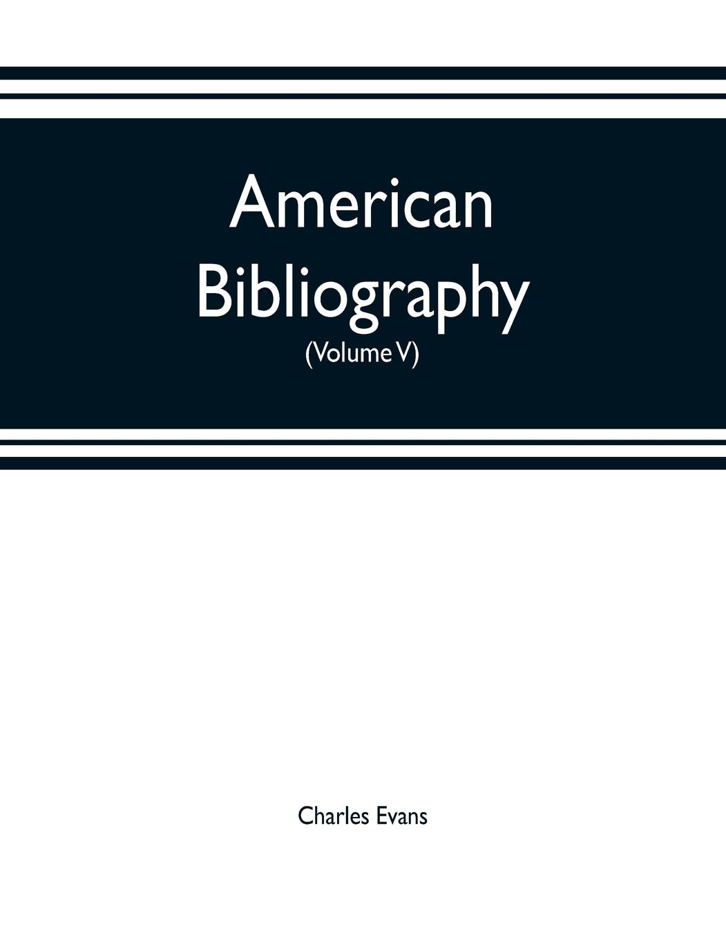 American bibliography