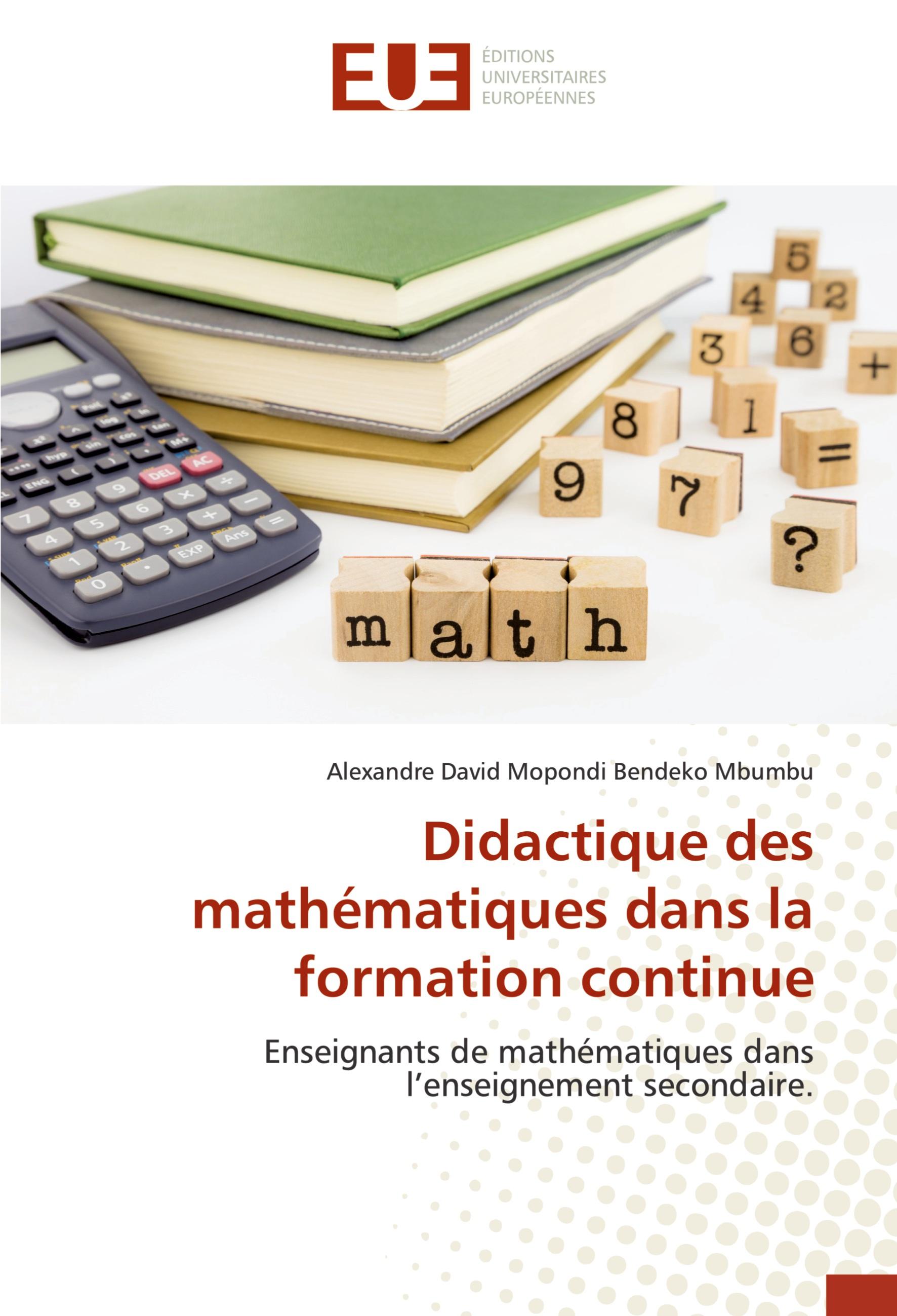 Didactique des mathématiques dans la formation continue