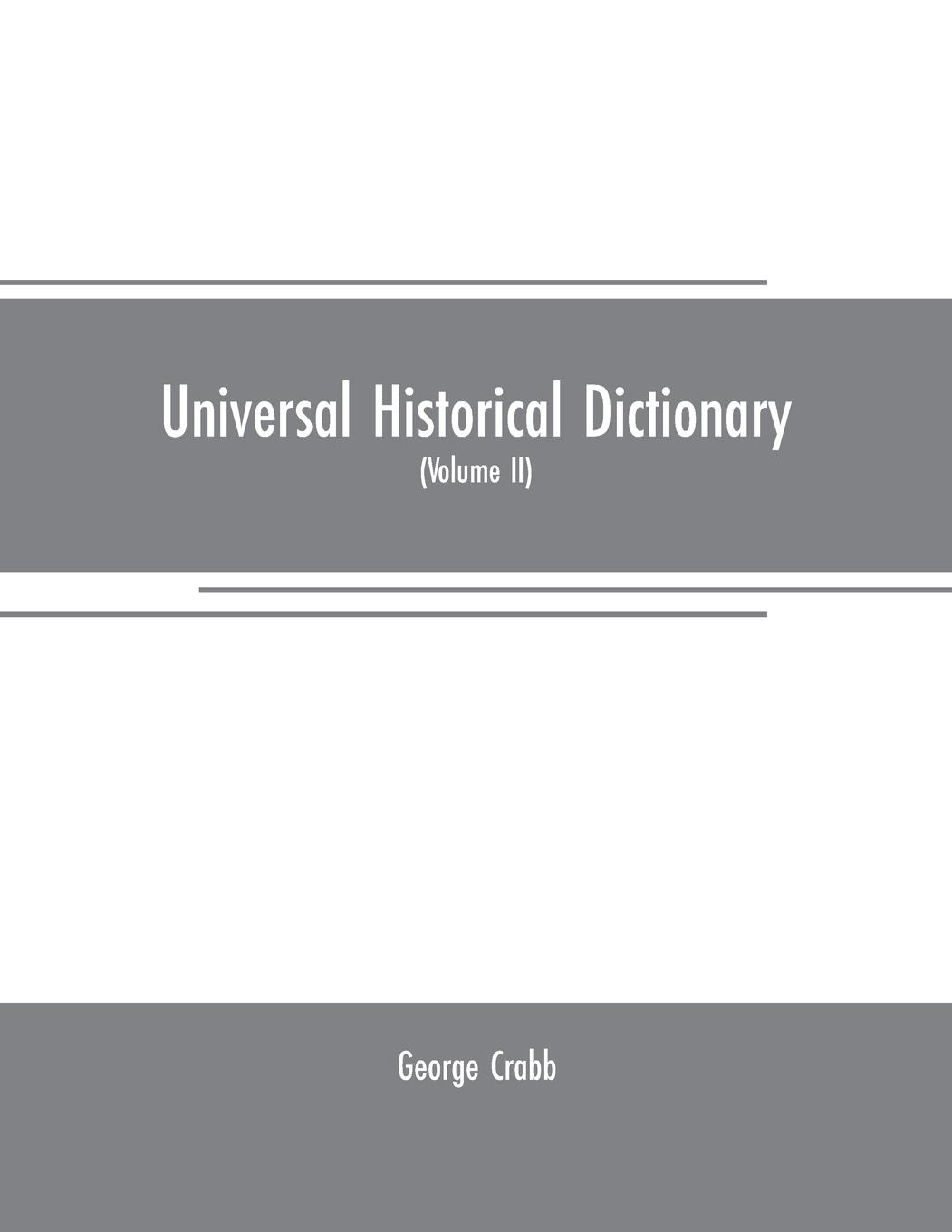 Universal historical dictionary