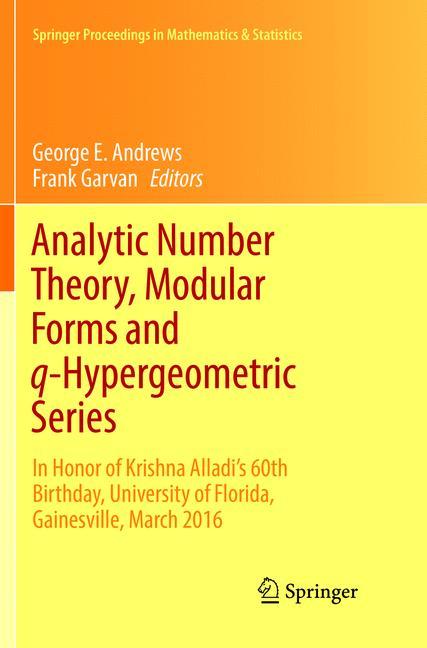 Analytic Number Theory, Modular Forms and q-Hypergeometric Series