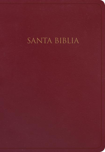 Rvr 1960 Biblia Para Regalos Y Premios, Borgoña Imitación Piel