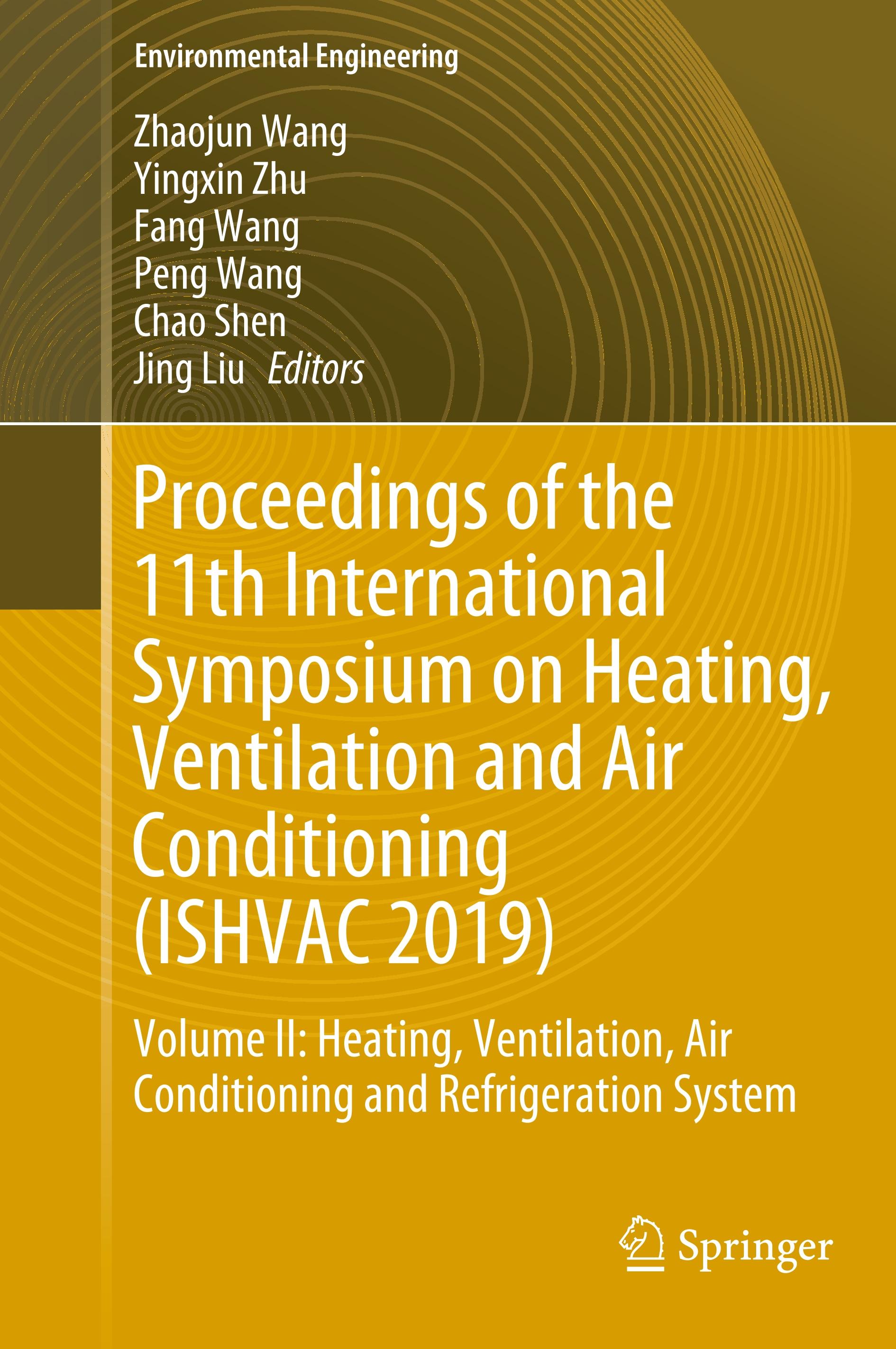 Proceedings of the 11th International Symposium on Heating, Ventilation and Air Conditioning (ISHVAC 2019)