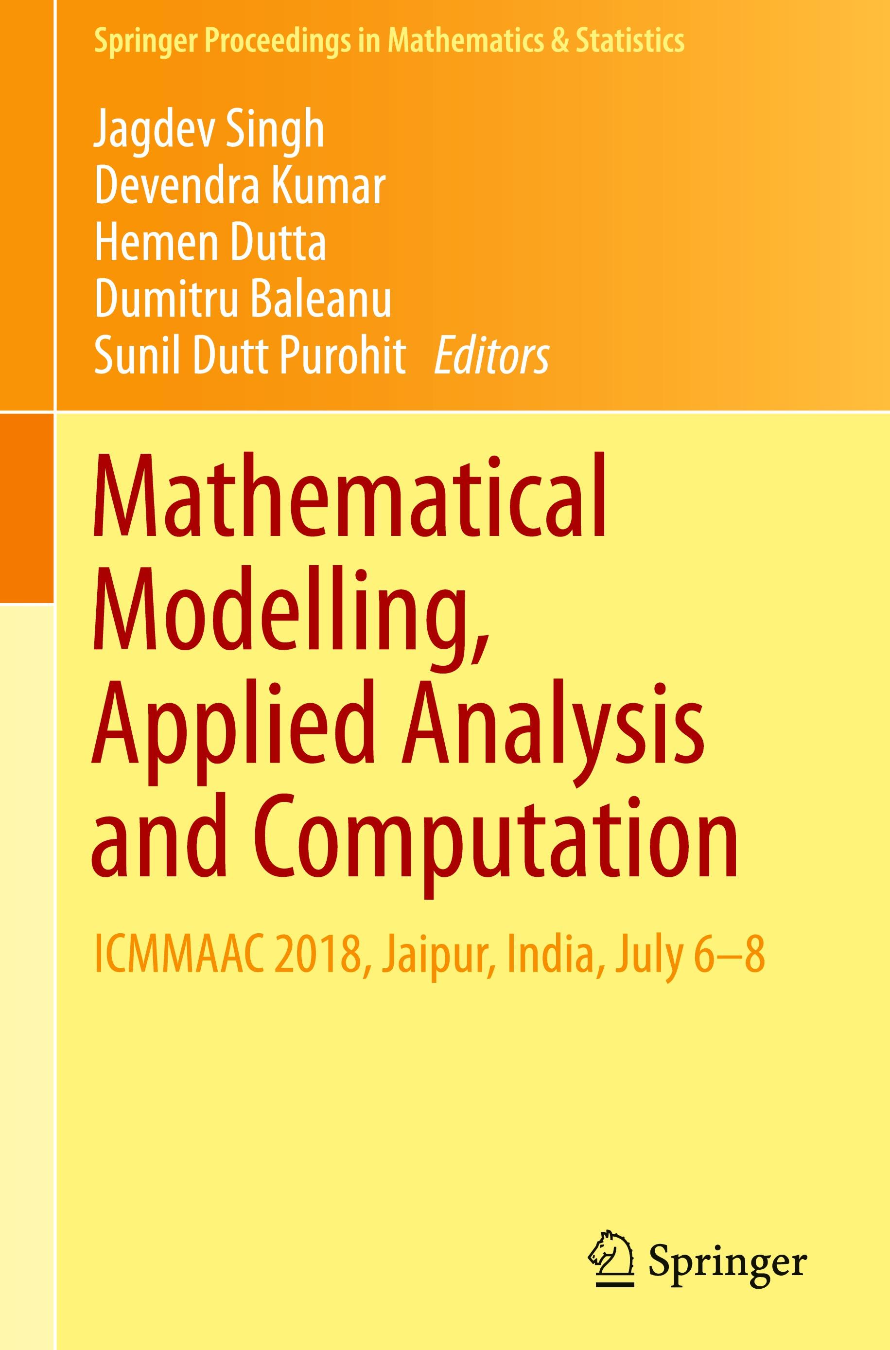 Mathematical Modelling, Applied Analysis and Computation