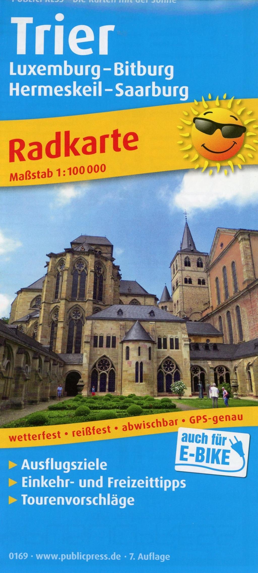 Trier und Umgebung 1:100 000