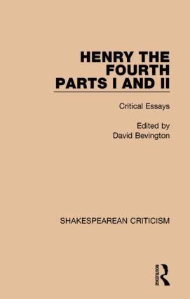 Henry IV, Parts I and II