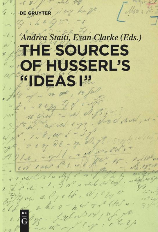 The Sources of Husserl¿s ¿Ideas I¿