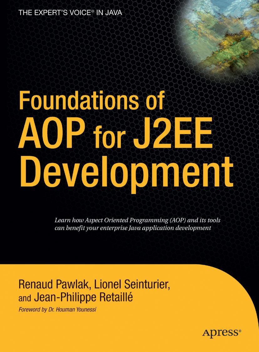 Foundations of Aop for J2ee Development