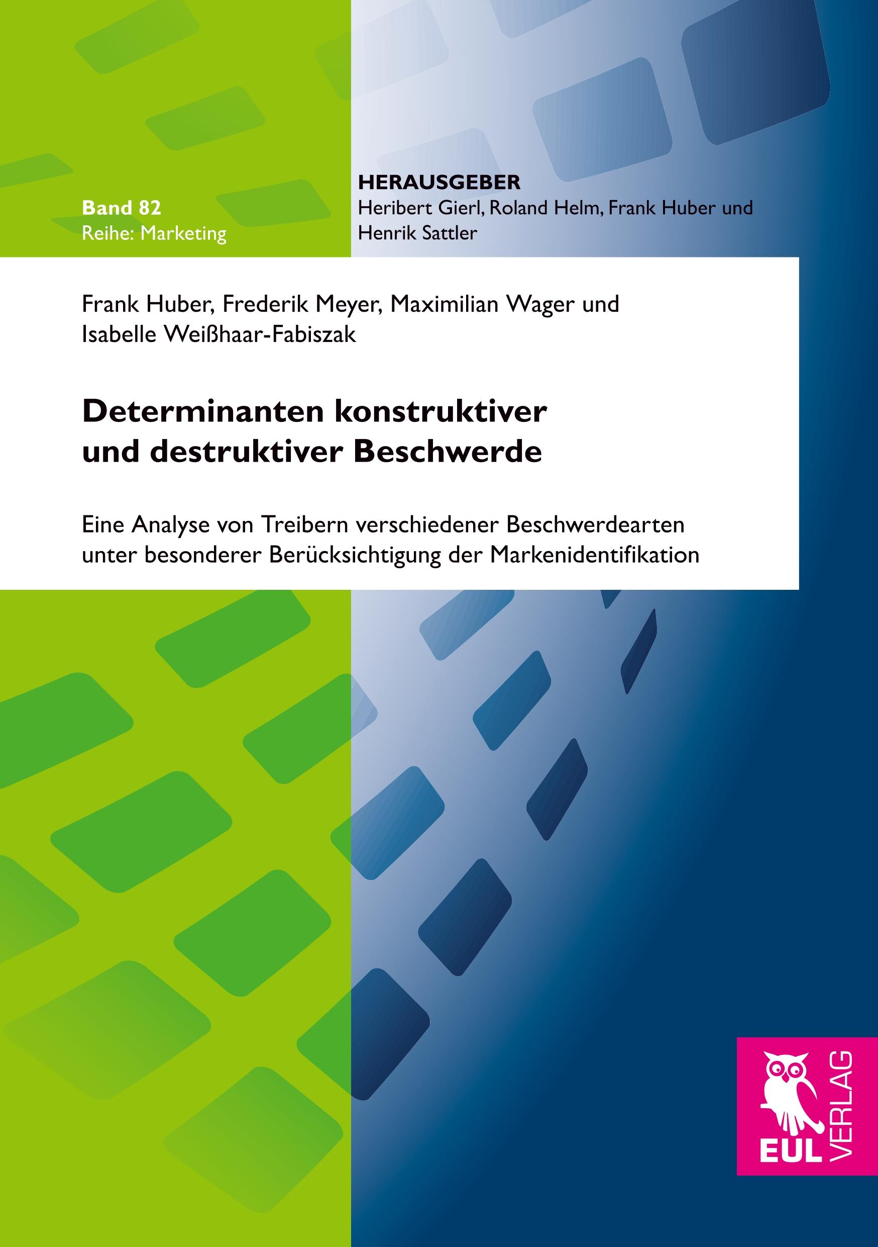 Determinanten konstruktiver und destruktiver Beschwerde