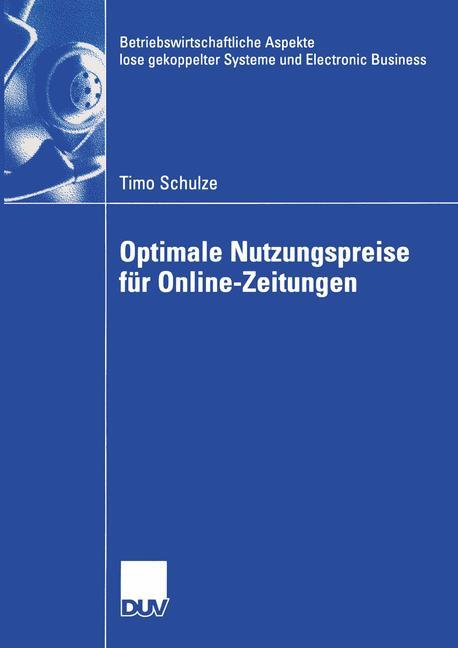 Optimale Nutzungspreise für Online-Zeitungen