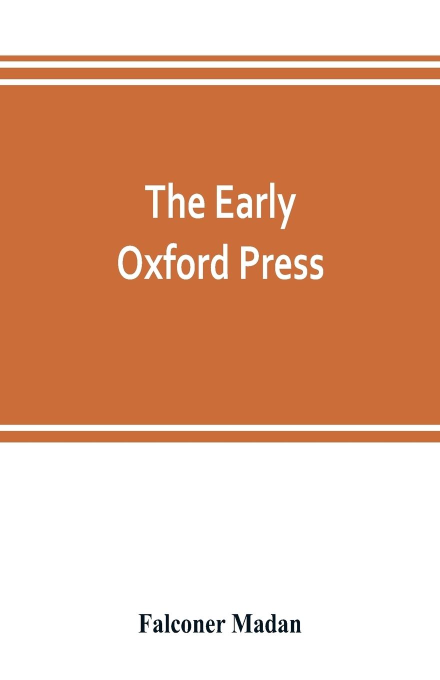 The early Oxford press