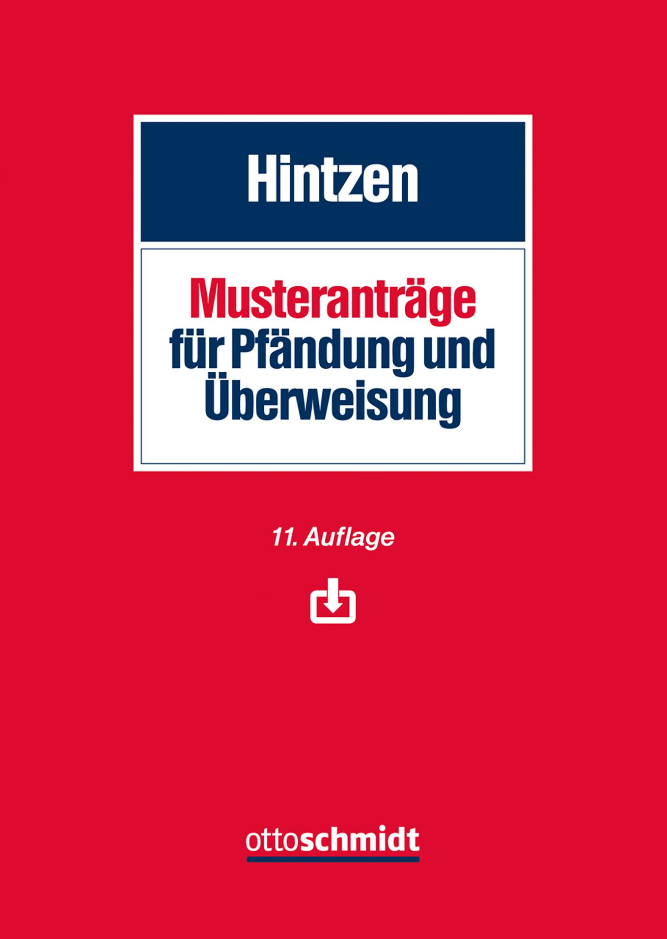 Musteranträge für Pfändung und Überweisung