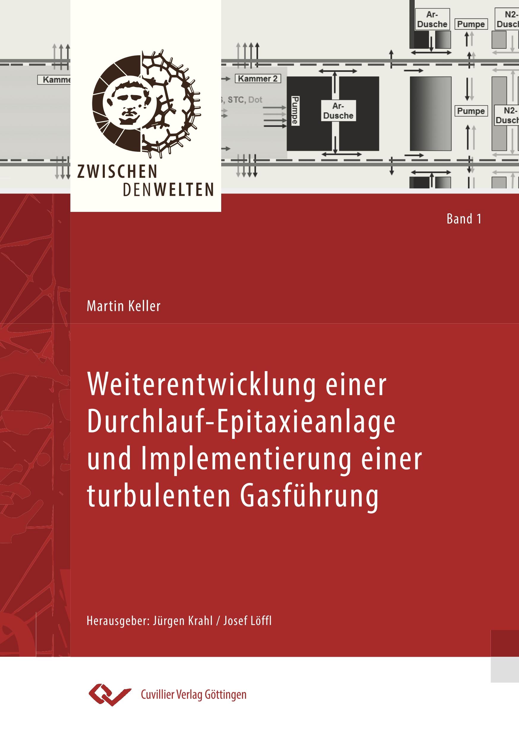 Weiterentwicklung einer Durchlauf ¿ Epitaxieanlage und Implementierung einer turbulenten Gasführung