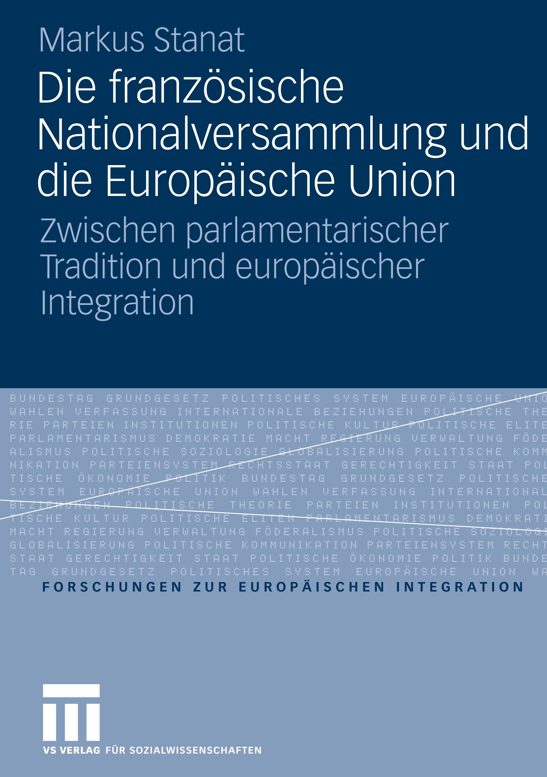 Die französische Nationalversammlung und die Europäische Union