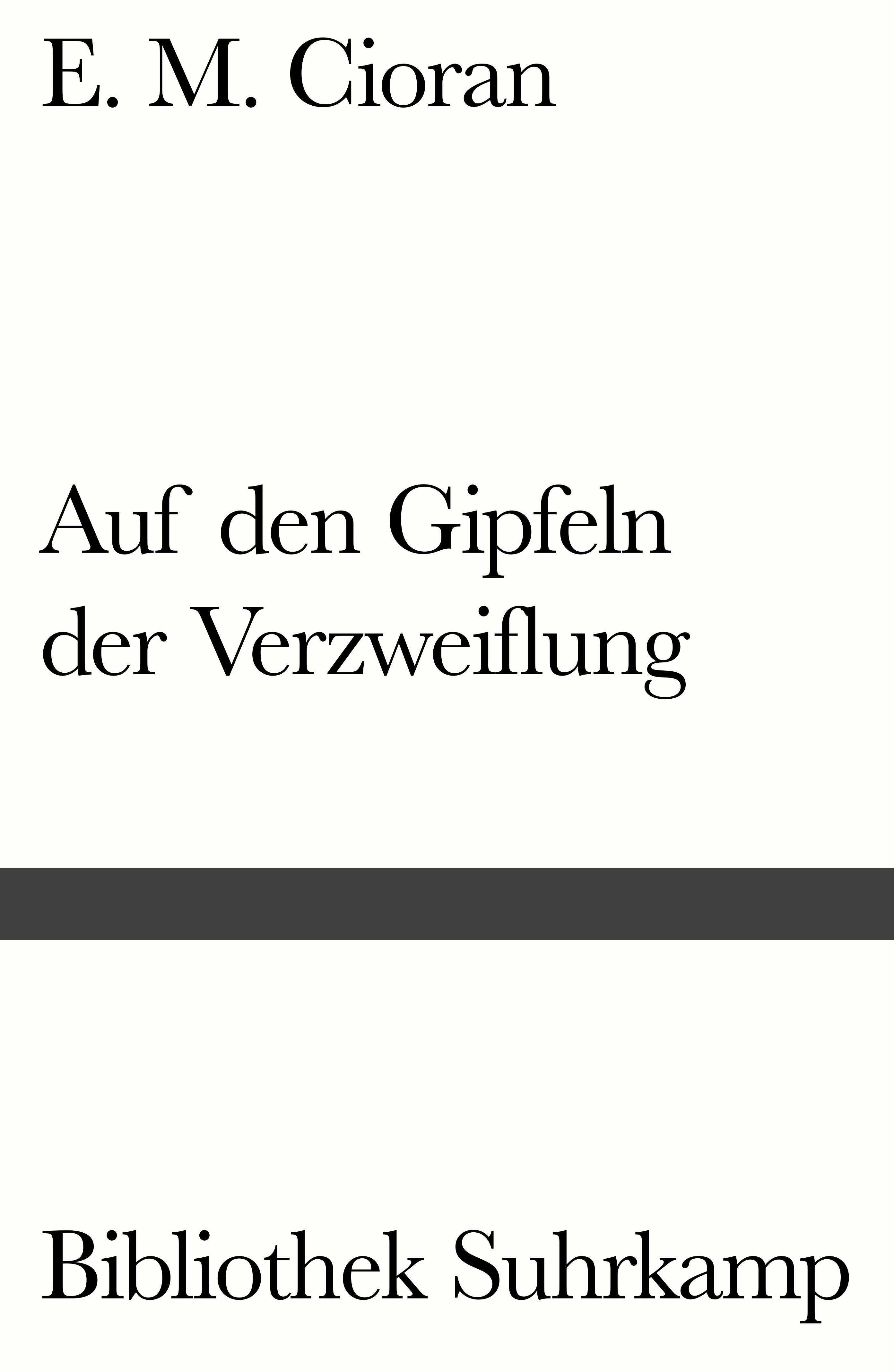 Auf den Gipfeln der Verzweiflung