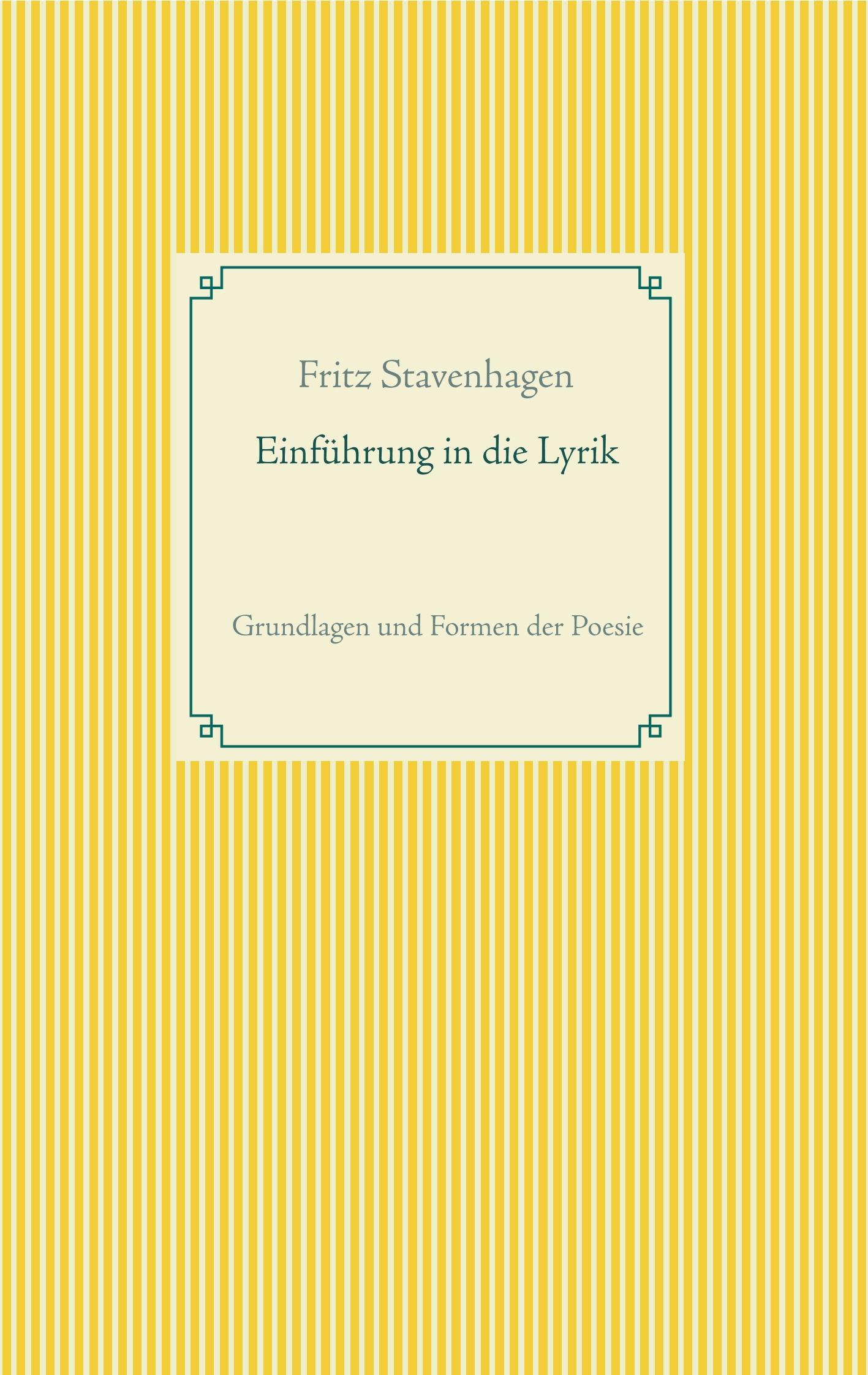 Einführung in die Lyrik