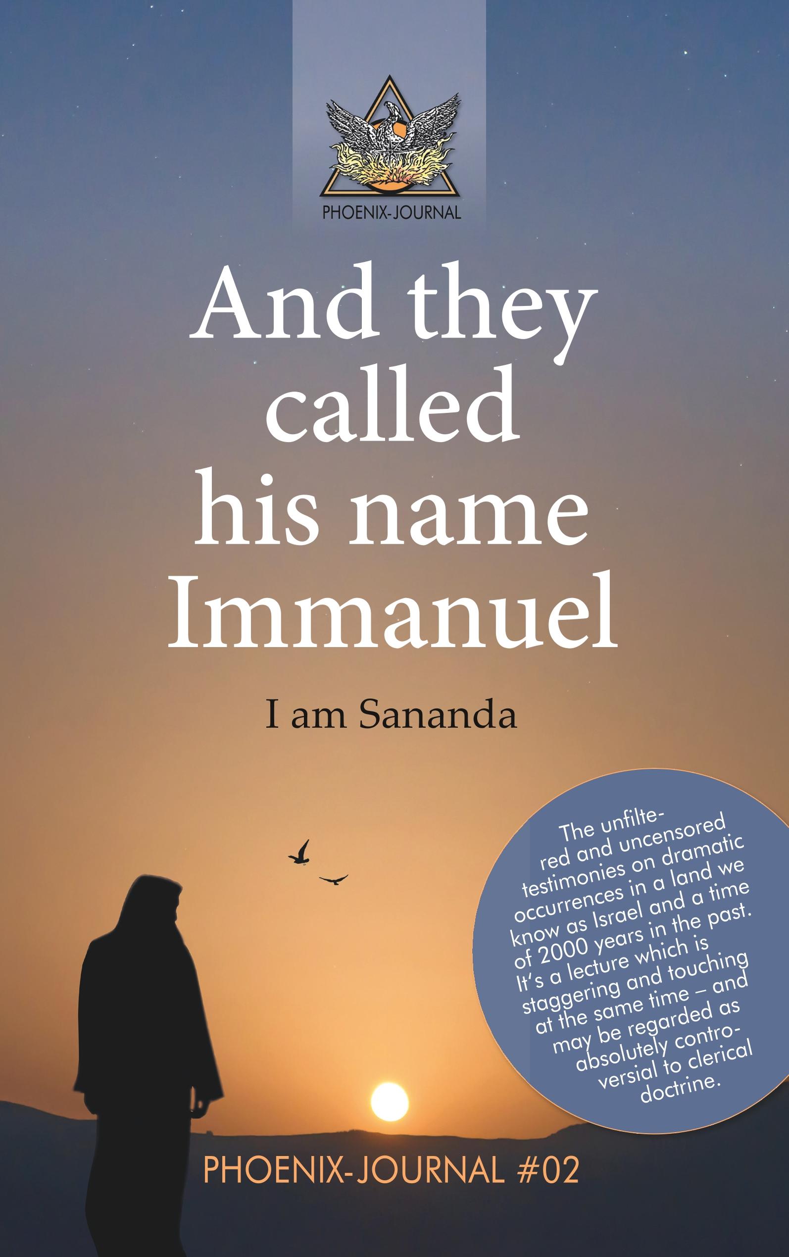 And they called his name Immanuel