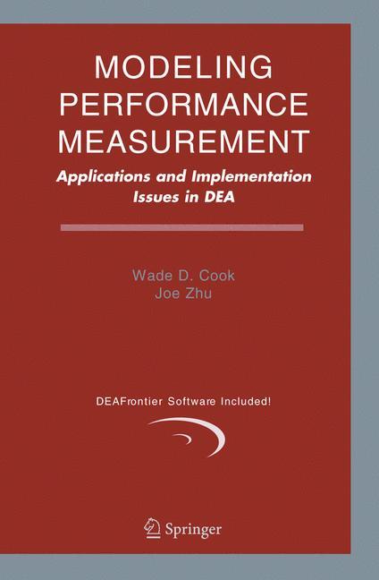 Modeling Performance Measurement